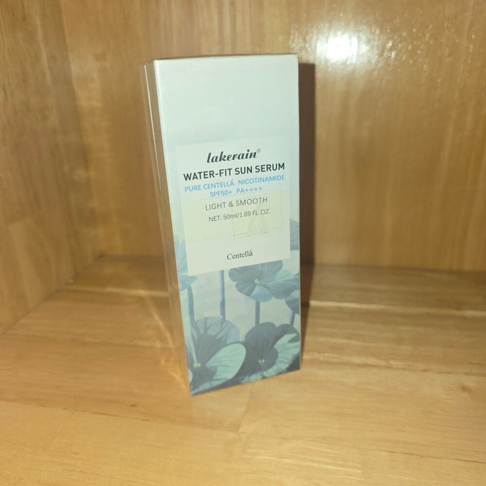 2 Pcs Centella Sunscreen SPF 50, Centella Water-Fit Sun Serum, Long-Lasting